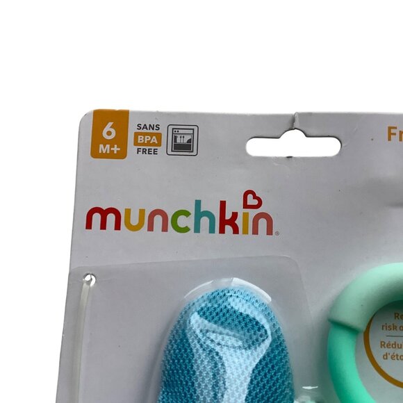 Munchkin Fresh Fruit Veggie Feeder 2-Pack Baby Food Feeder 6M+ BPA Free NEW - Picture 2 of 6